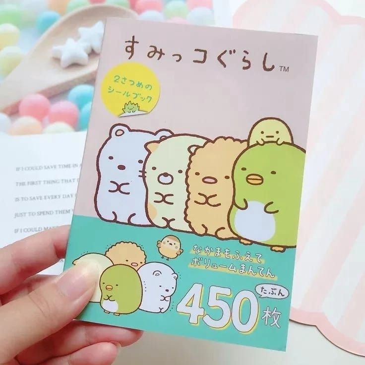 

Buy Now Buku Stiker Kecil Karakter Lucu Sumikko Gurashi 335pcs Mini Sticker