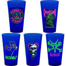 Powell Peralta Pint Glass BLACKLIGHT
