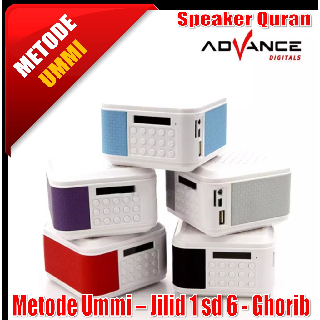 Speaker Murottal Quran Metode Ummi - Dewasa dan Anak Anak Full Konten