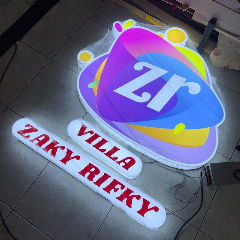 Neon Box custom outdoor