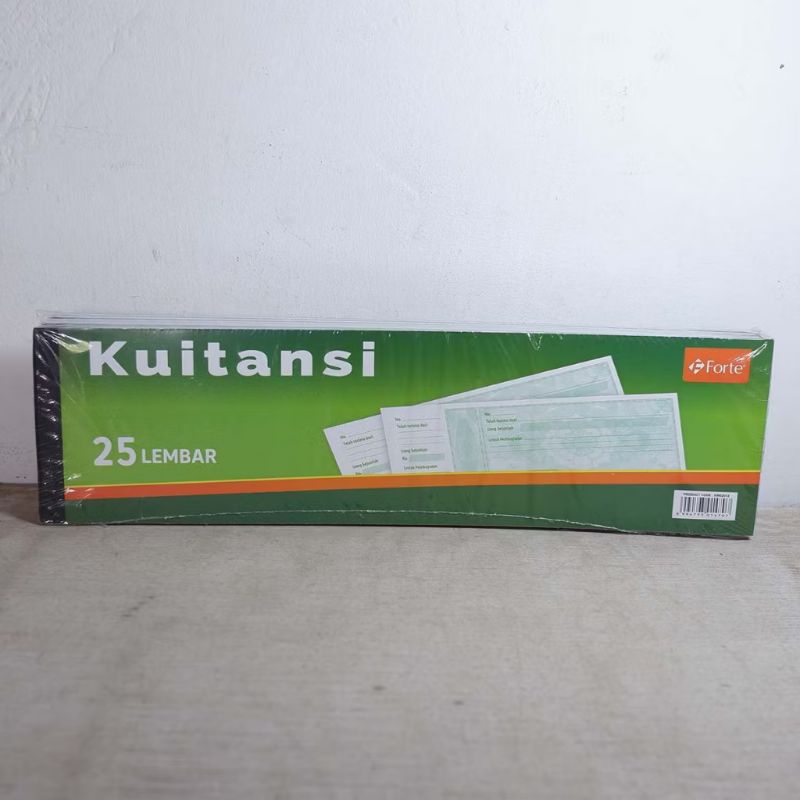 

kwitansi 25 lembar forte