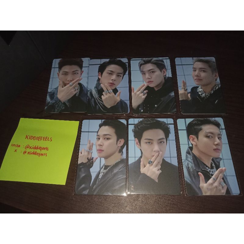 BTS proof standard edition photocard official