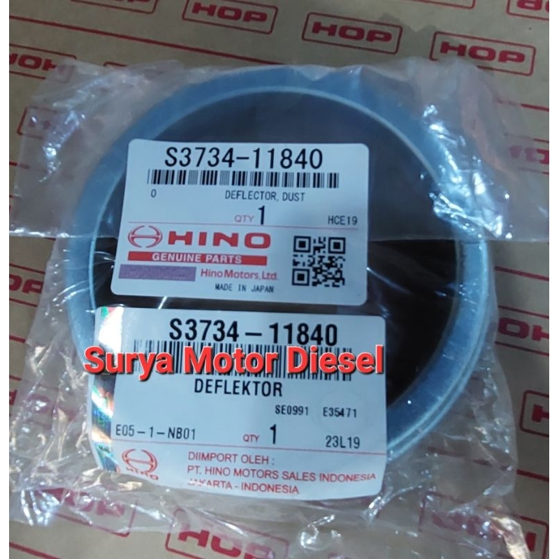 S3734-11840 SEAL DEFLECTOR GARDAN HINO LOHAN 500 FM260JD ASLI