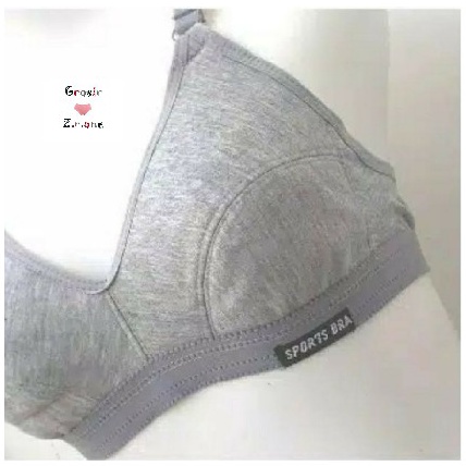 BH Sport Bra Wanita Remaja BH Tanpa Kawat Busa Tipis Cup Kecil