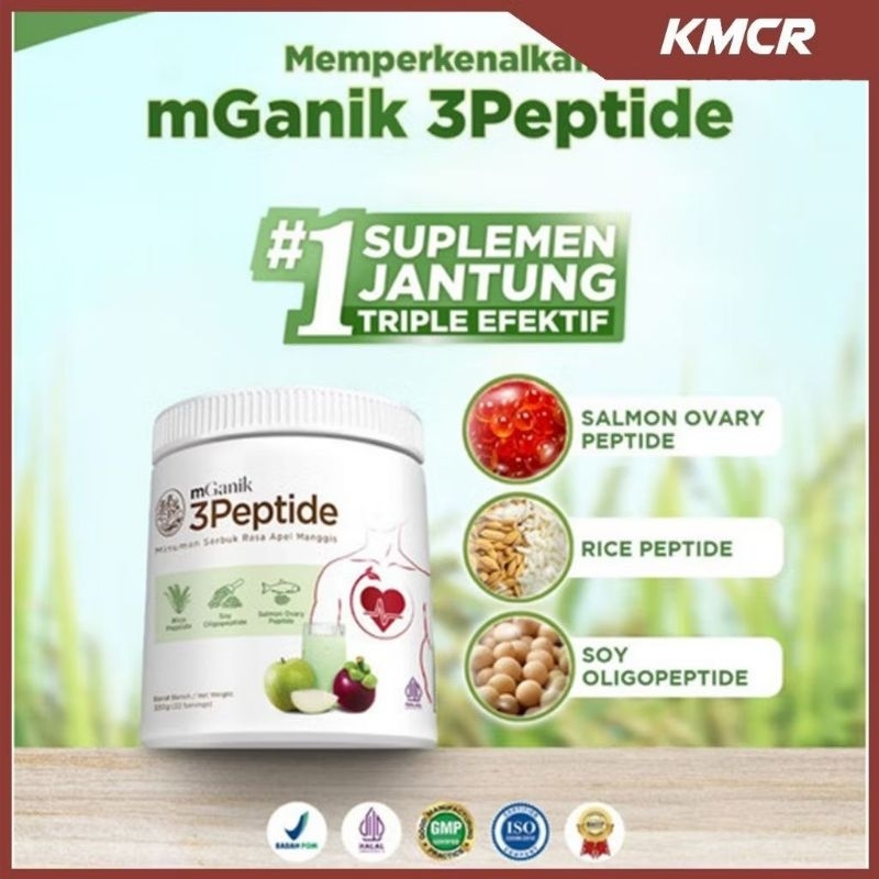 mGanik 3peptide suplemen jantung
