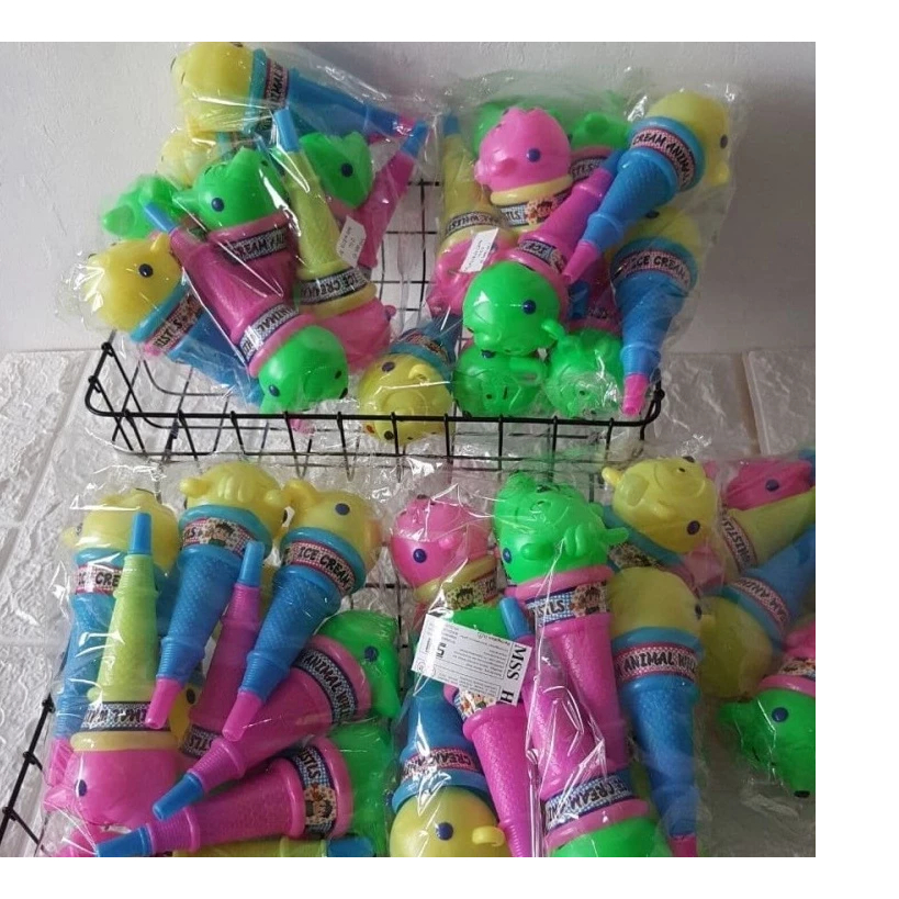 TEROMPET Anak LIDAH MAINAN ANAK BENTUK ES KRIM Terompet MAINAN TEROMPET MAINAN MURAH