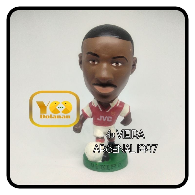 4# VIEIRA - ARSENAL 1997 CORINTHIAN PROSTARS FIGURE PEMAIN BOLA