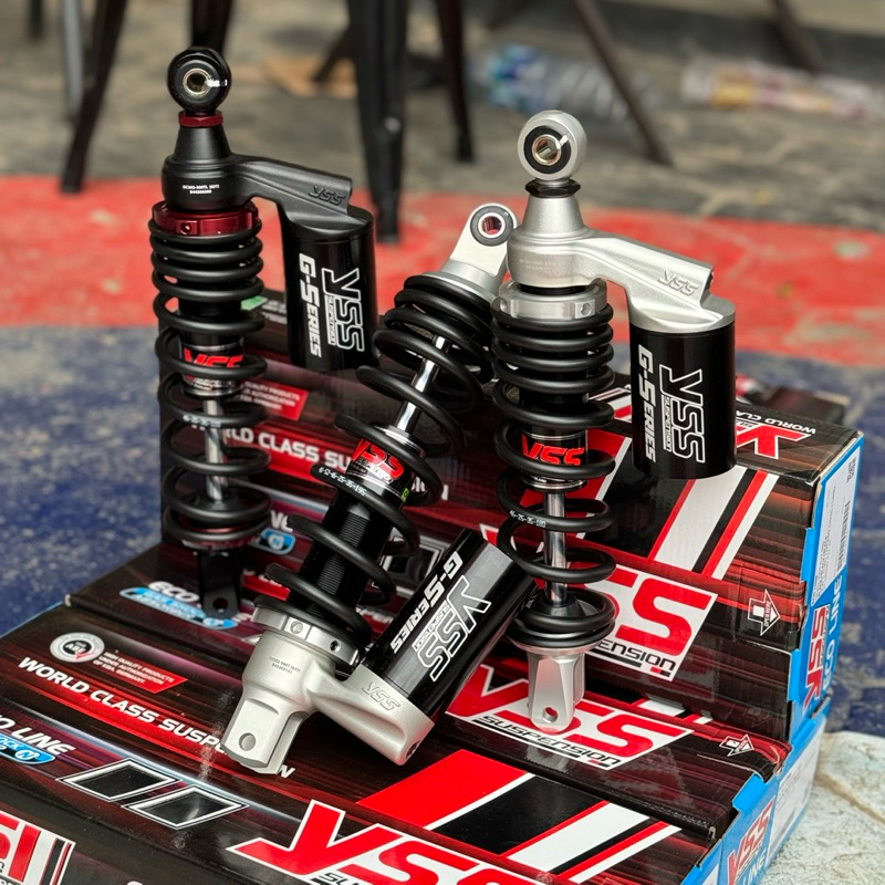 shock YSS belakang yamaha mio beat vario ukuran 300mm 30 tabung atas tabung bawah