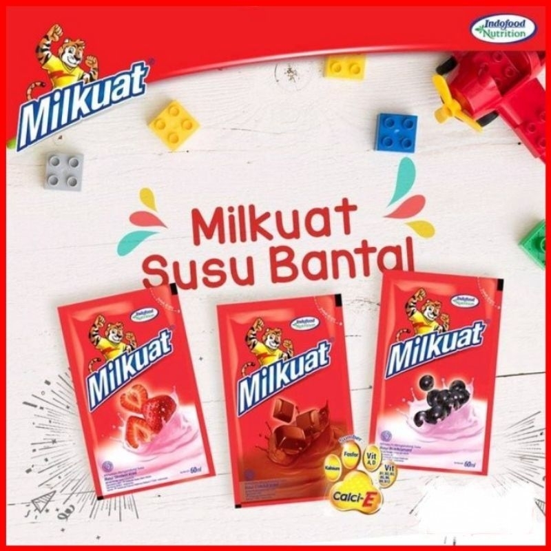 milkuat strobery/milkuat bantal/milkuat pouch/milkuat pouch strobery 50ml