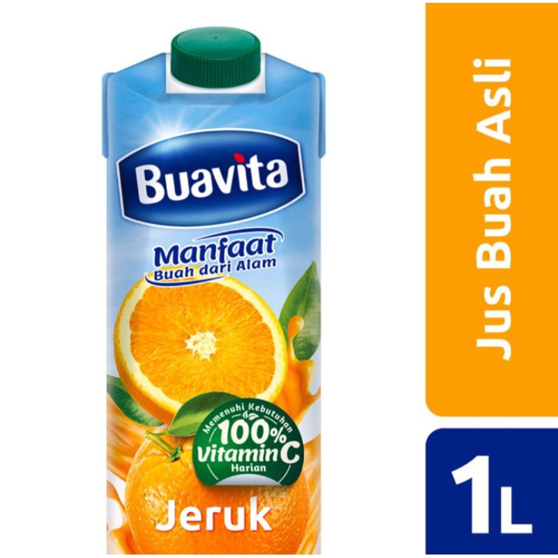 

Buavita Jus Buah Asli Jeruk 1 L