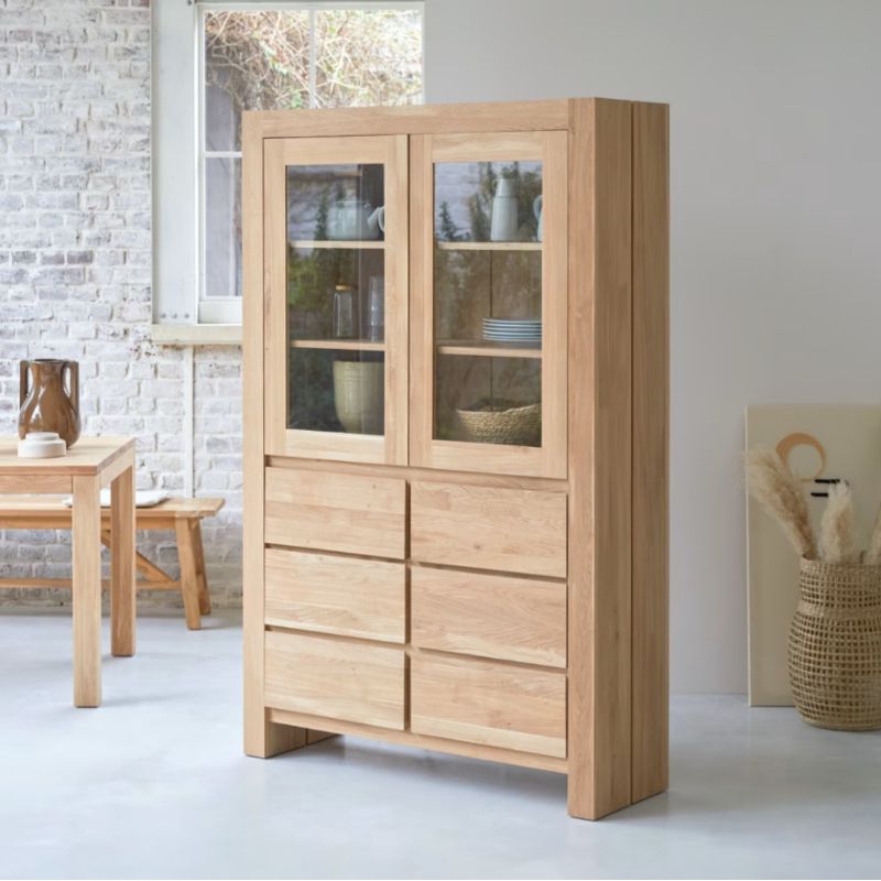 Lemari Dapur Minimalis / Lemari  Dapur Kayu / Lemari Kayu Jati / Lemari Penyimpanan / Lemari Dapur /