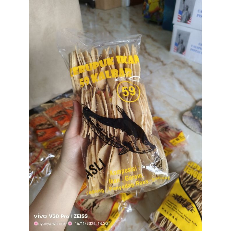 

kerupuk belida keping 3susun