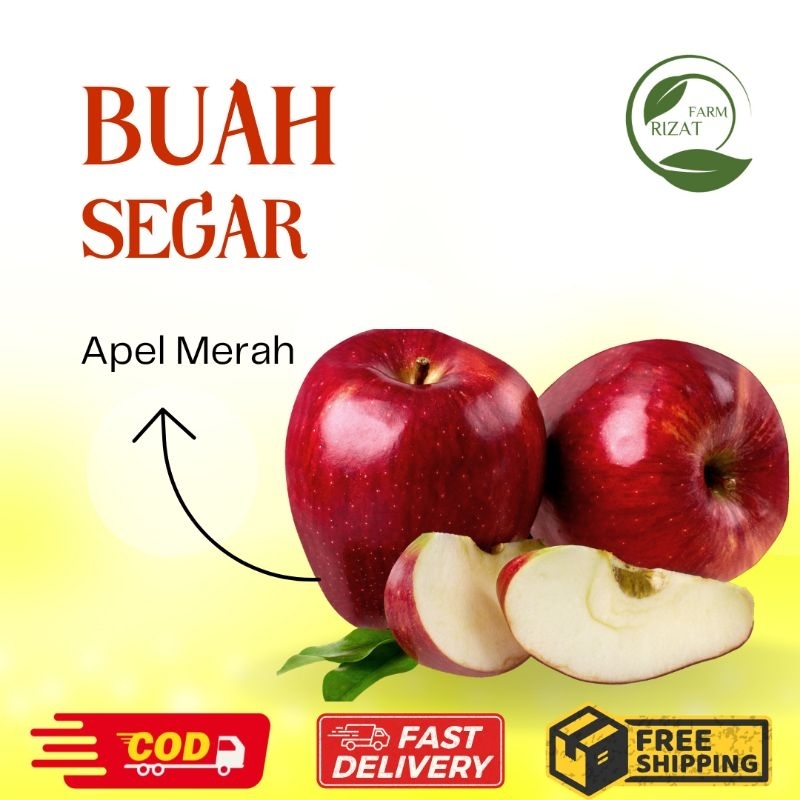 

[Dikirim Instant] Apel Red Washington 1 Kg