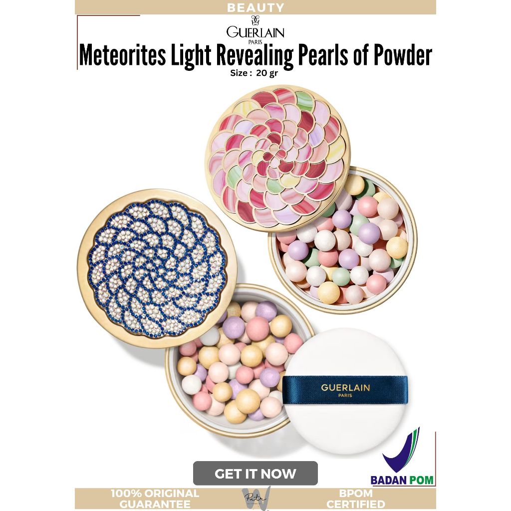 New Packaging GUERLAIN Meteorites Light Revealing Pearls of Powder Bedak