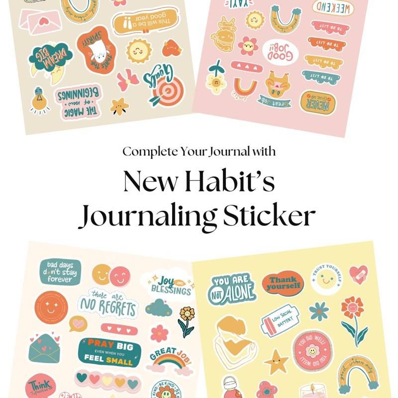 

JOURNALING STICKER / sticker jurnaling