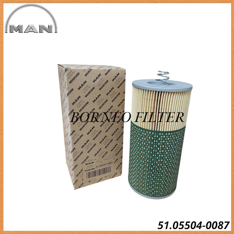 51.05504-0087 Man Genuine Oil Filter 51055040087 51.05504.0069 51055040069 OX69D J8610102 P550041 H1