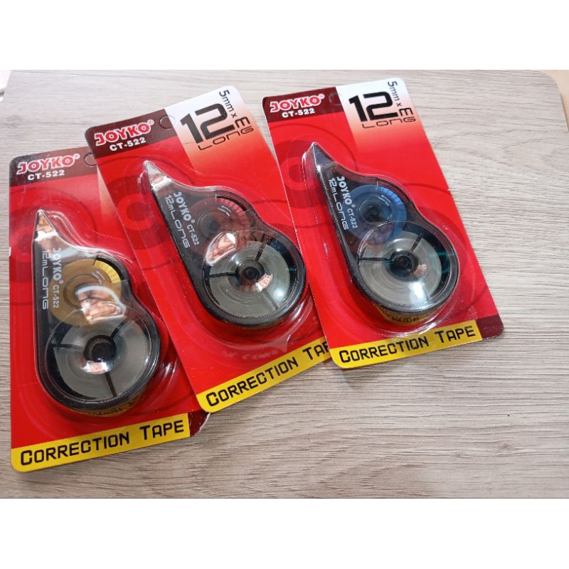 

CT-522 Correction Tape Joyko 12 m Tip-ex Joyko
