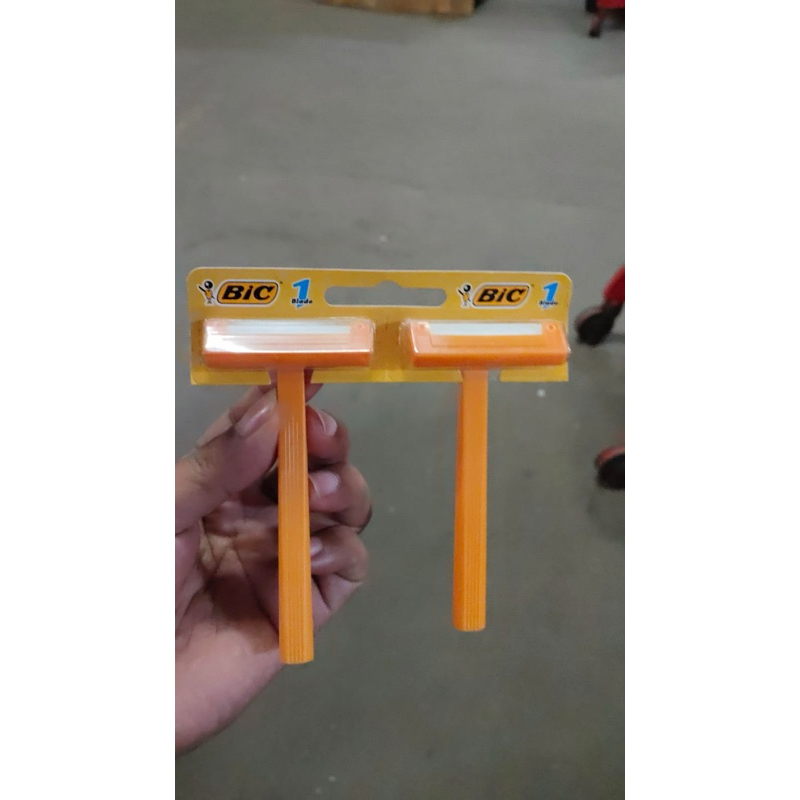 BIC Alat Cukur Kumis/ Jenggot/ Alis Viral Termurah  / Best Seller Merk Bic  Blade Mata Pisau 1/2/3