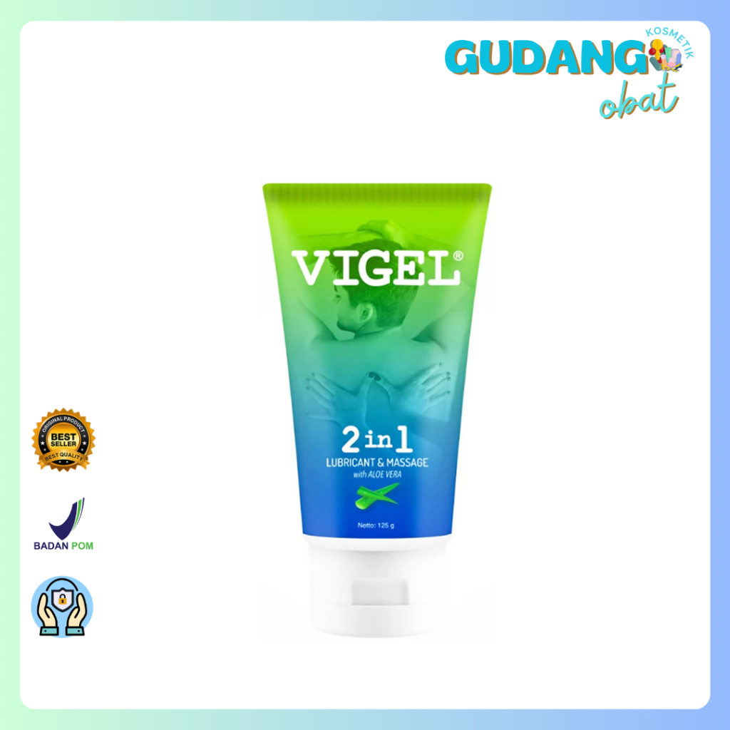 Bintang.Craft Vigel Lubricant Gel 60 Gr, 30 Gr, Vigel 2 In 1