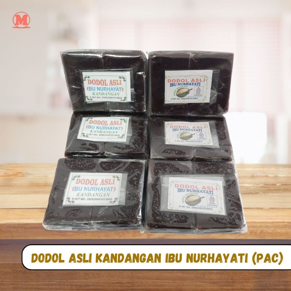 

Dodol Asli Kandangan Produksi Ibu Nurhayati-kemasan pac