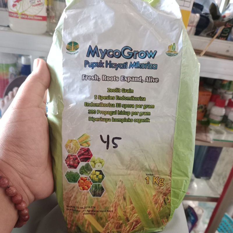 mycogrow atau pupuk mikoriza