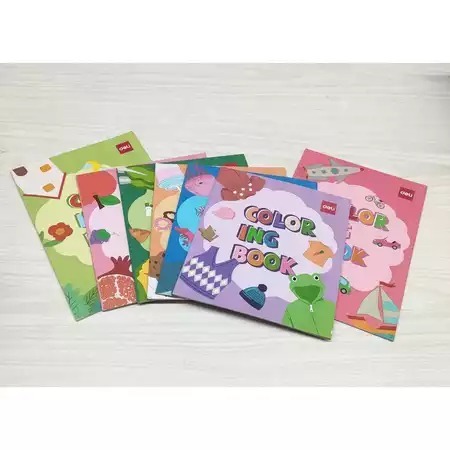 

BUKU MEWARNAI DELI / Coloring Book