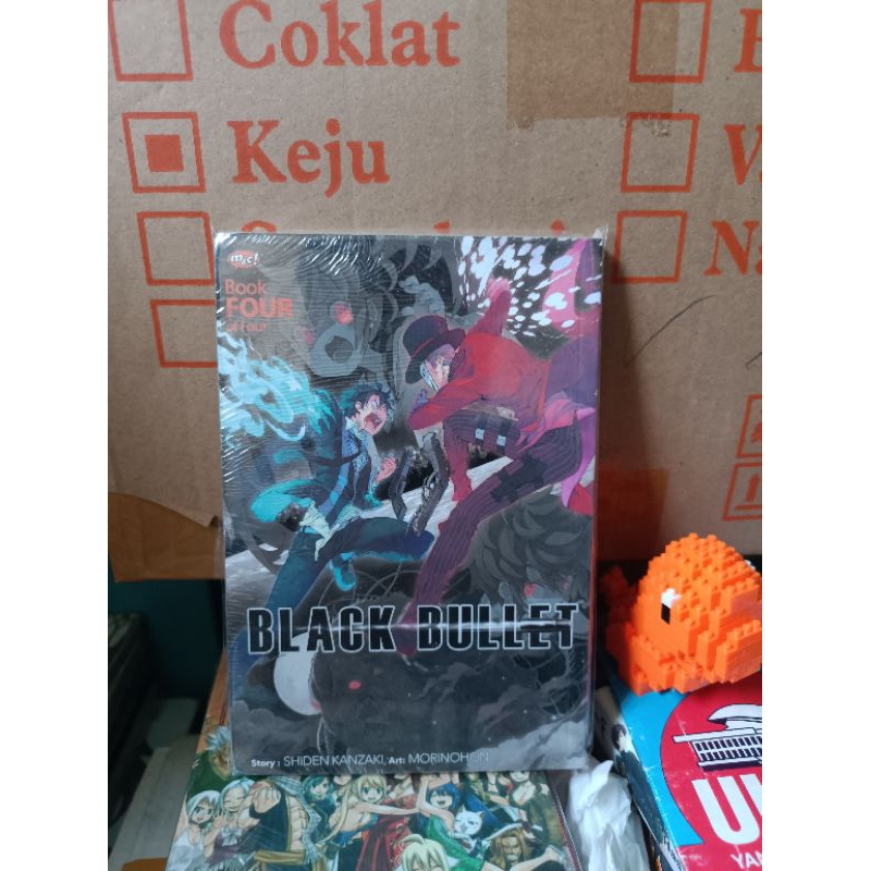 komik black bullet 4 segel / komik black bullet vol 4 segel