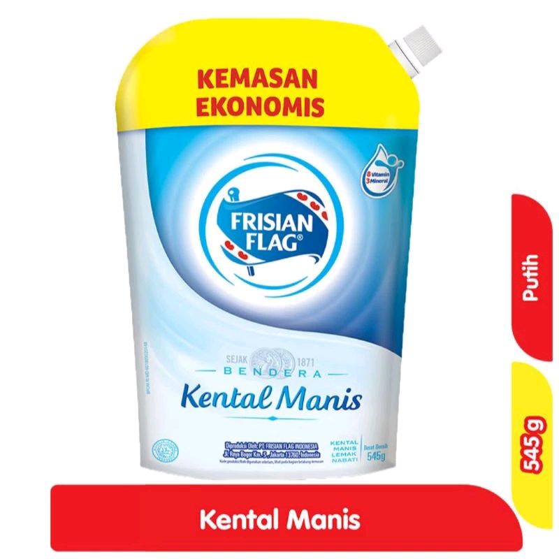 

Susu Frisian FLAG Kental Manis Putih Coklat 545 g