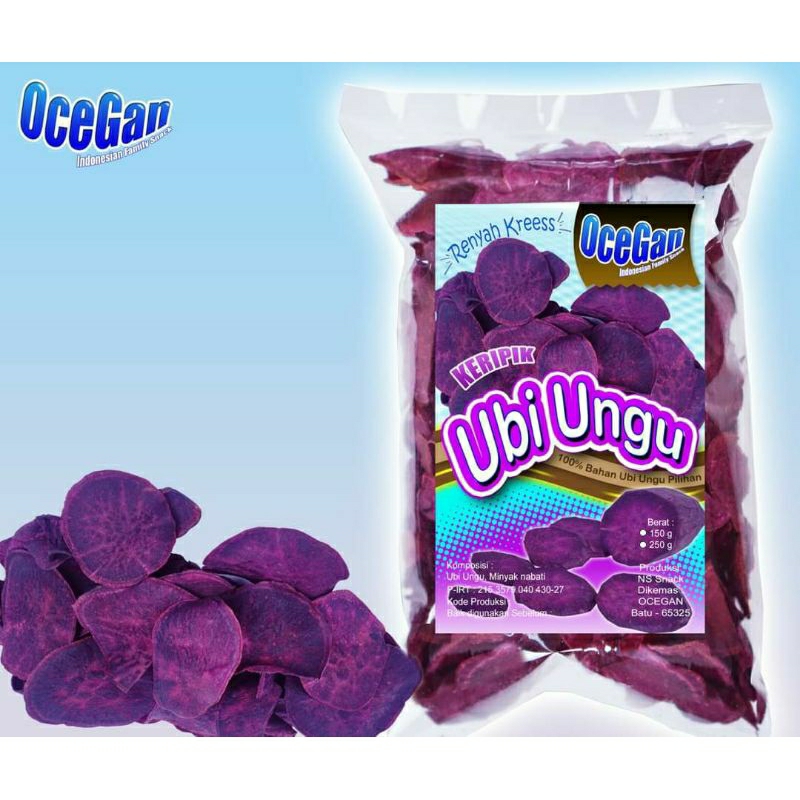

keripik ubi ungu