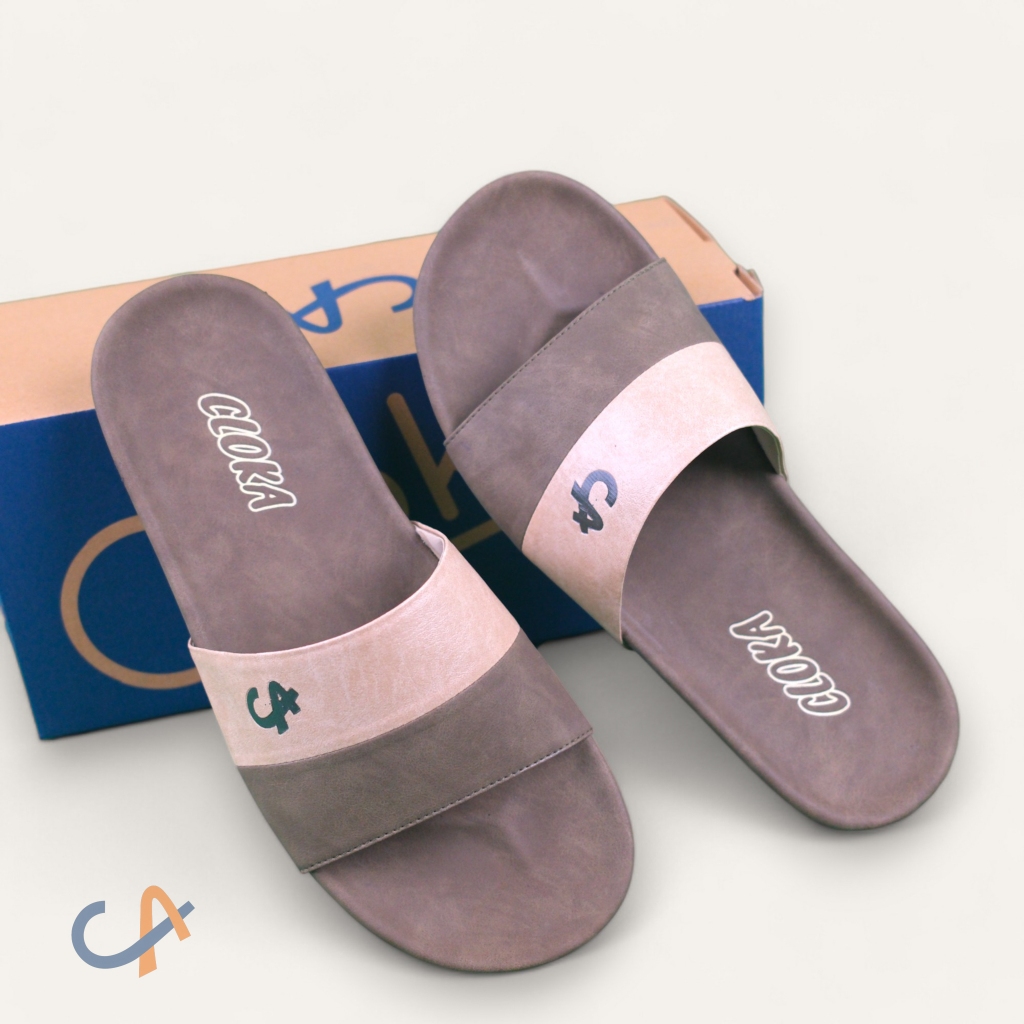 Sandal Slide Pria Ukuran 48 49 50 Big Size Sendal Cowo Jumbo Anti Slip Cloka Motta