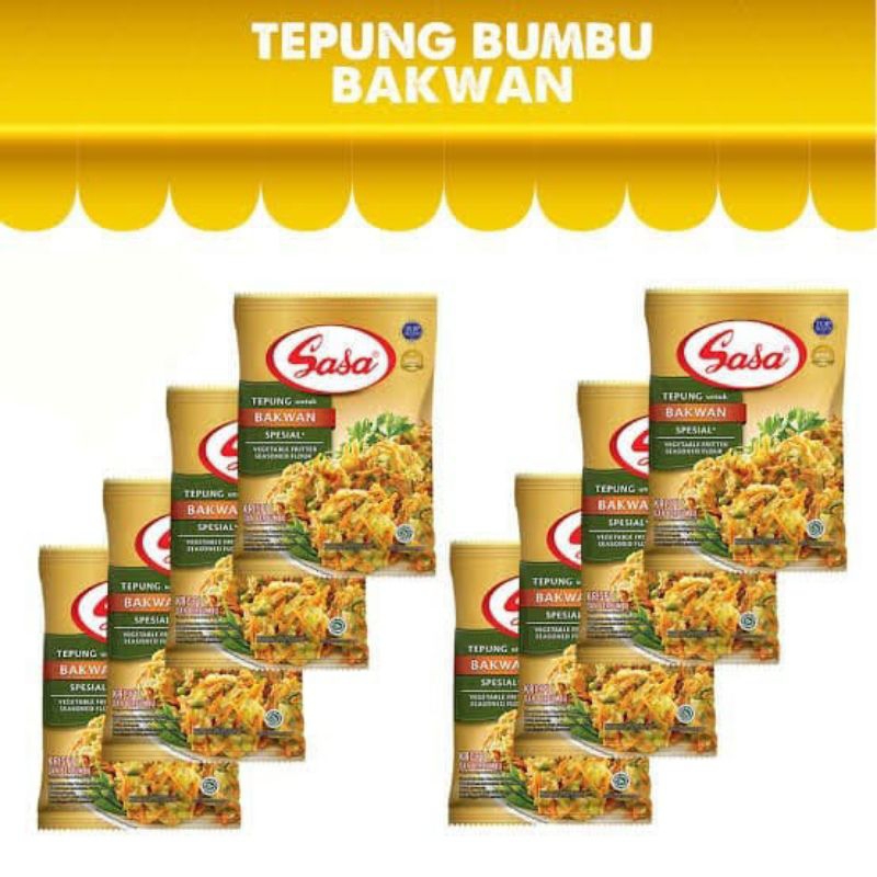 

Sasa Tepung Bumbu Bakwan 225g/pcs