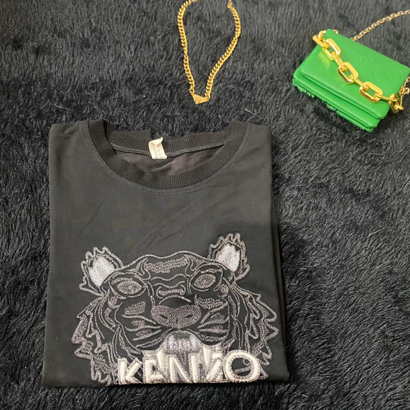 Kaos Kenzo Lengan Panjang preloved