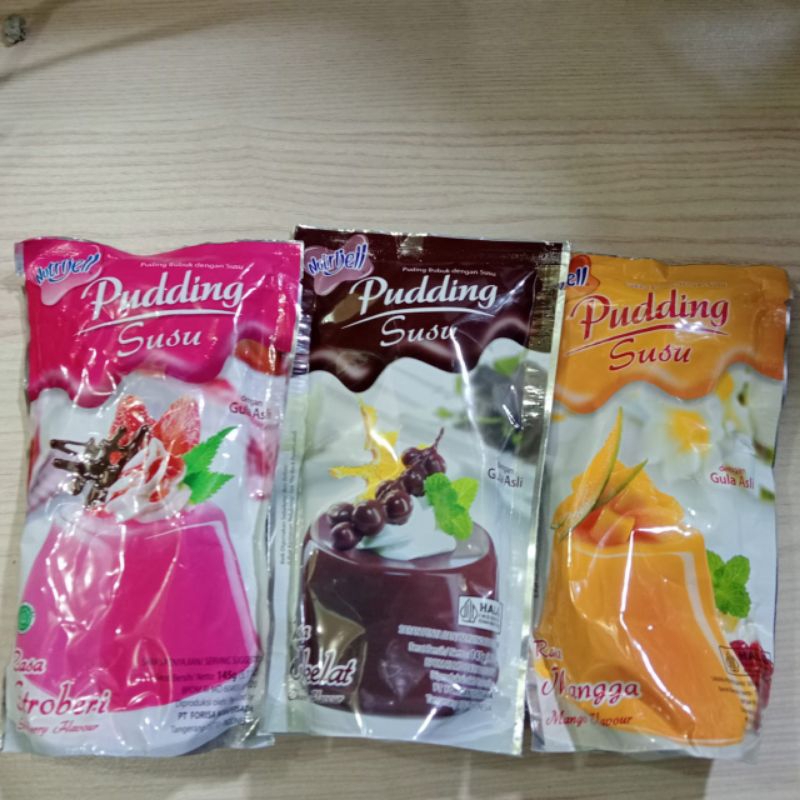 

Puding Susu Nutrijell /Agar Puding Jelly Instan