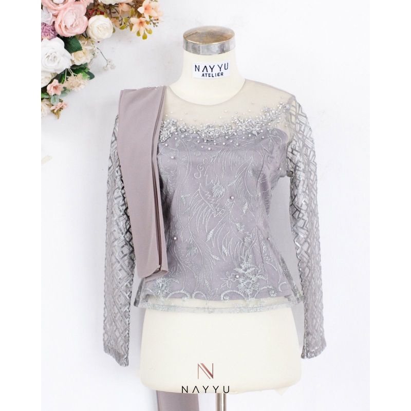 Atasan Kebaya Brokat Payet