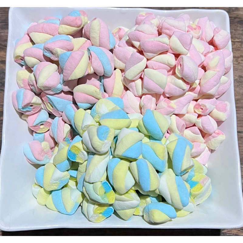 

500GR MARSHMALLOW KILOAN MURAH CHOMPCHOMP MIX TWIST CUT | TWIST RAINBOW | TWIST PINK PASTEL | ULIR | TAMBANG