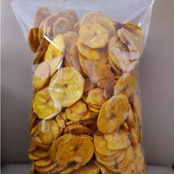 

Keripik pisang manis uk 500gr renyah
