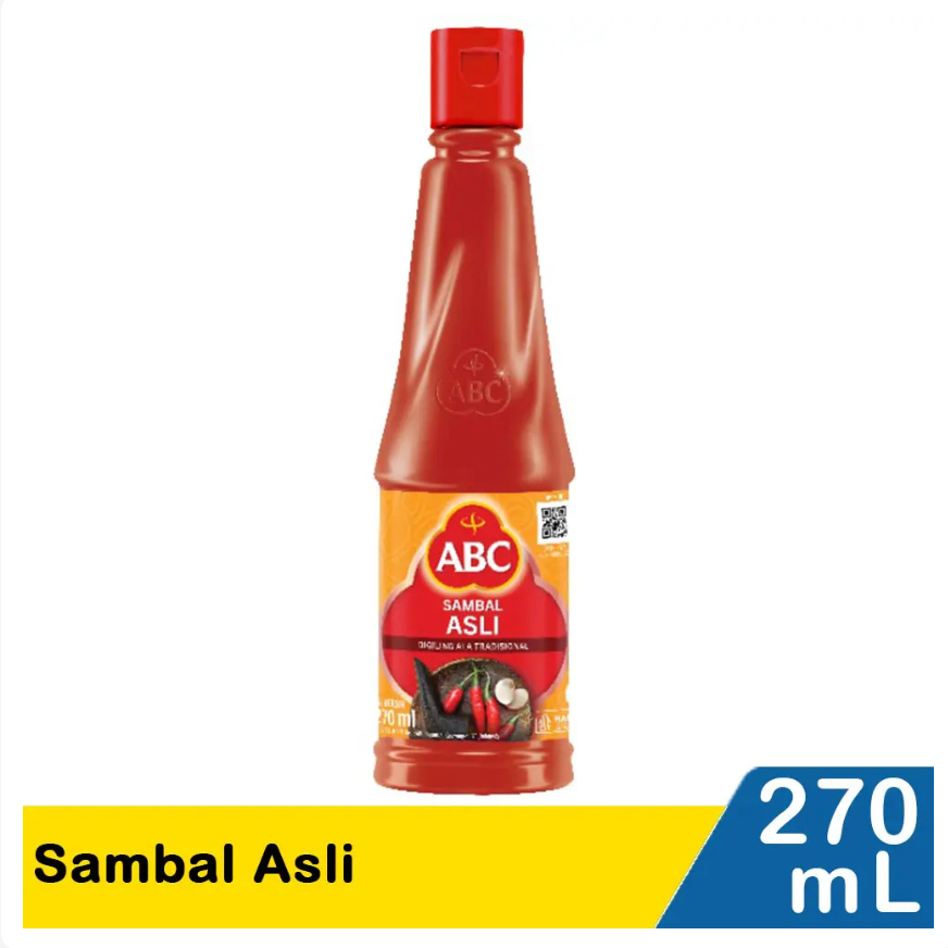 

Abc Sambal Asli 270 ml
