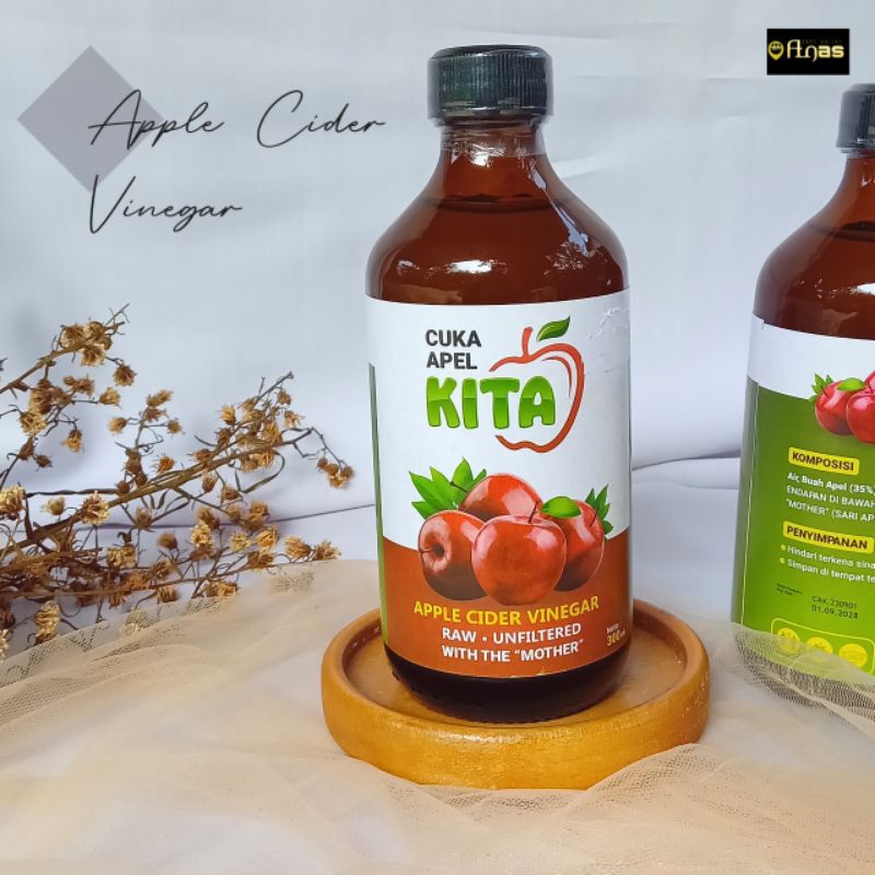 

Aman dikonsumsi cuka apel kita 300 ml resmi original halal alami asli dari buah apel malang terbaik
