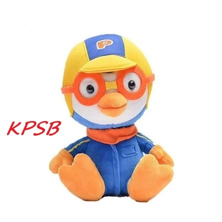 Mainan Boneka Pororo Toy Doll Hadiah Kado Pinguin Pororo 25 cm Lucu & gemes Berlabel SNI