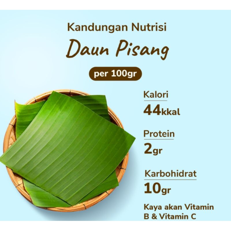 

DAUN PISANG SEGAR