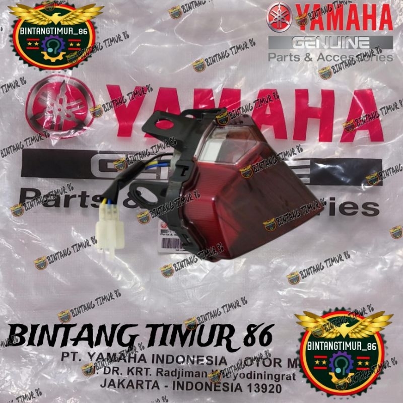 REFLEKTOR LAMPU STOP BELAKANG ASSY SET VIXION NVA NVL ORIGINAL YGP (1PA-H4710-00)