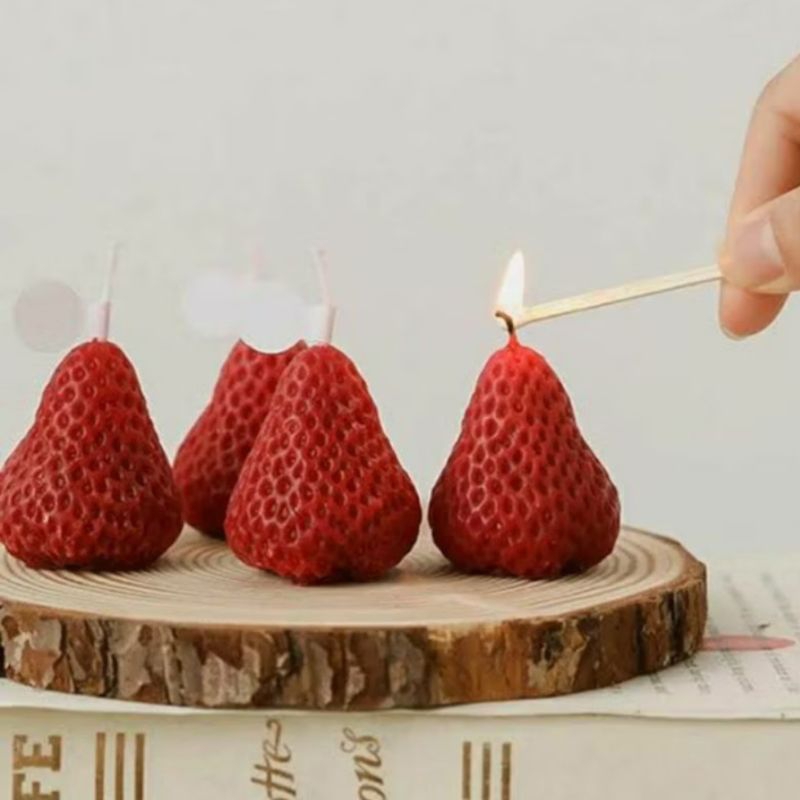 

Lilin kue ultah bentuk strawberry lilin bentuk strawberry lilin bentuk stoberi dekorasi kue ulang tahun lilin korea model strawberry lilin stoberi lilin strawberry lilin kue ultah korea lilin birthday cake lucu lilin ultah lucu gaya korea strawberry
