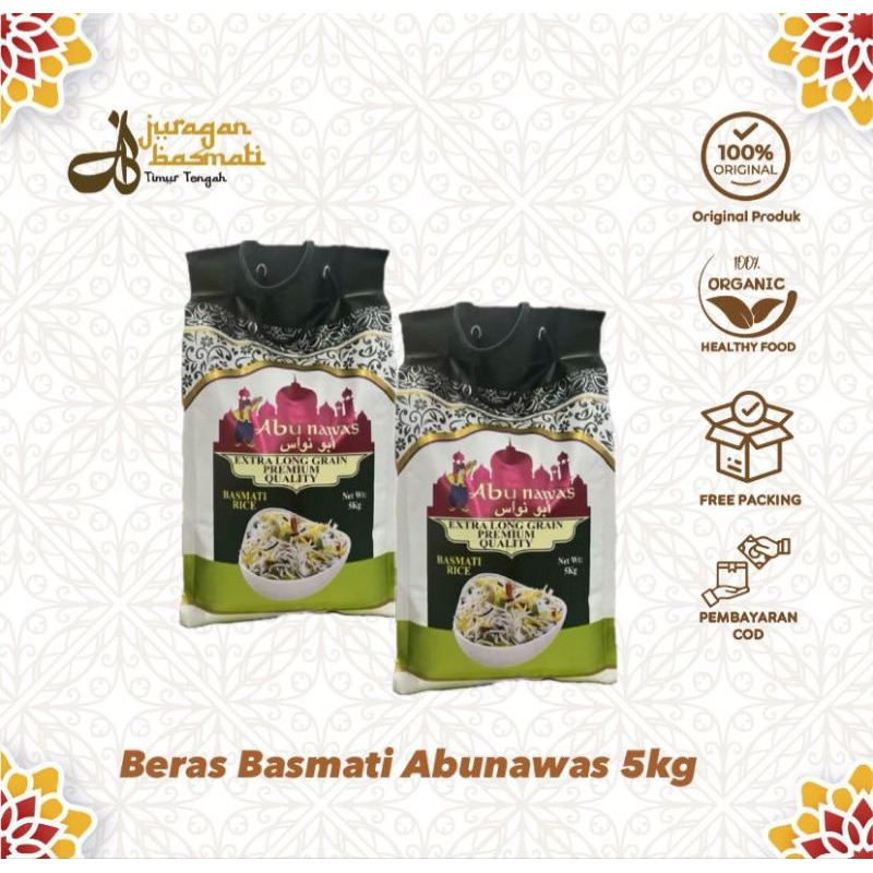 

Beras Basmati Abunawas 5kg