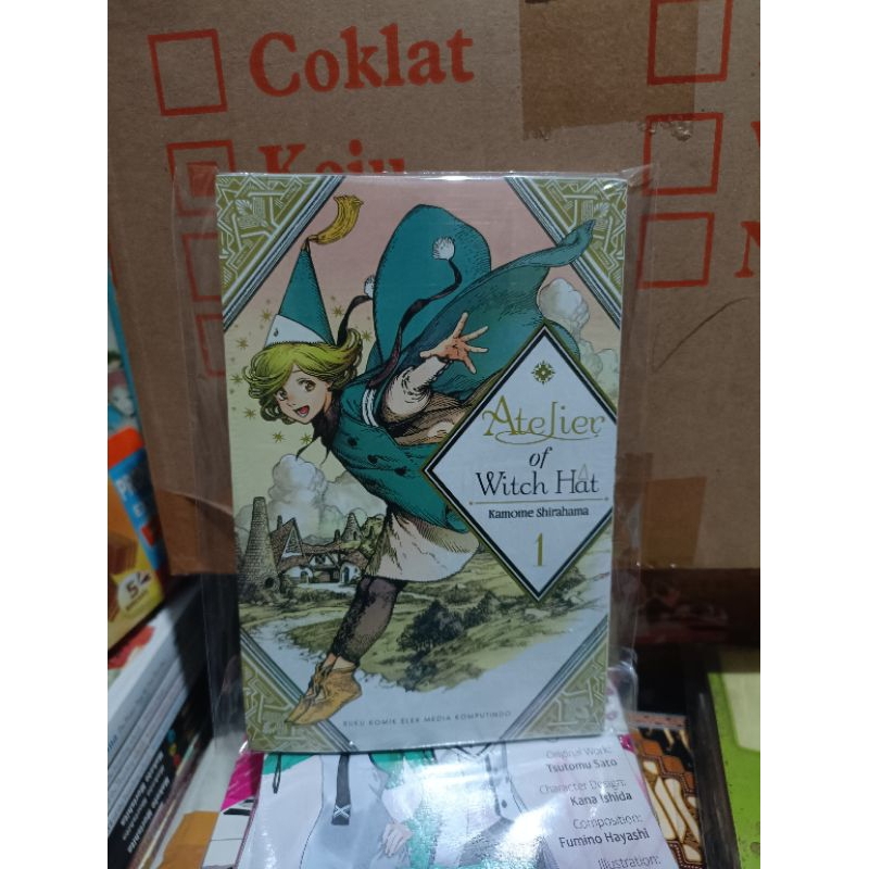 Komik atelier of witch hat 1 segel / komik atelier of witch hat vol 1 segel