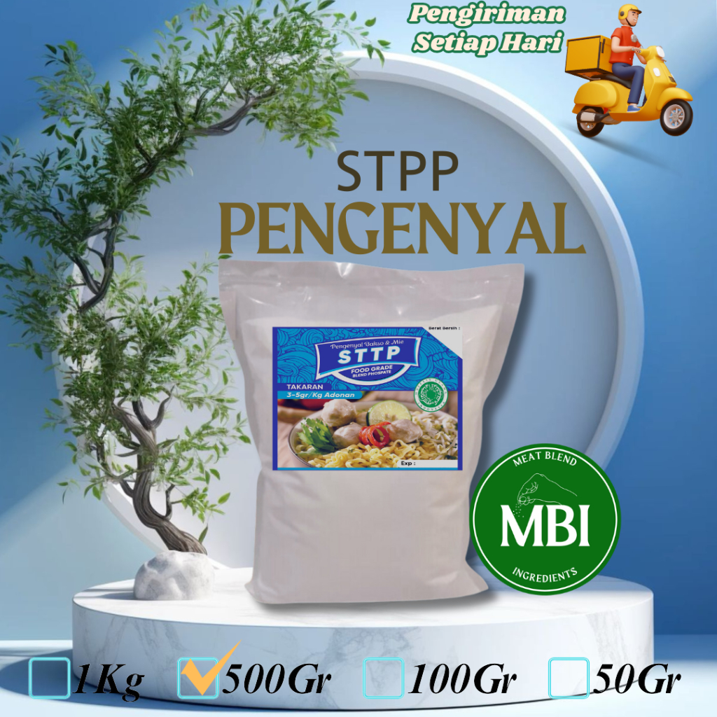 

STPP Premium Ultra | Pengenyal Bakso, Mie, Sosis, Nugget Food Grade (500gr)