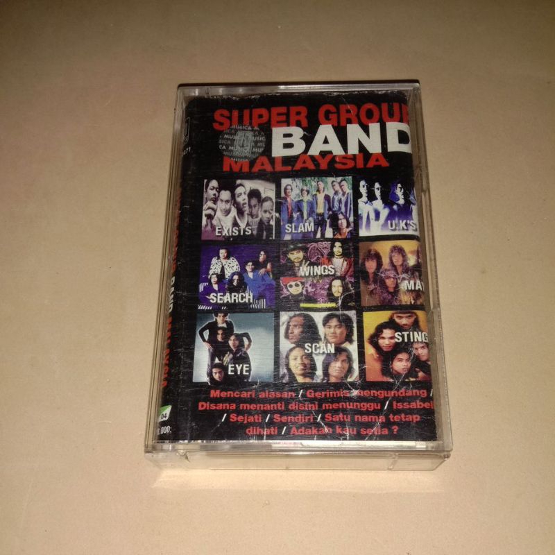 kaset super group band malaysia