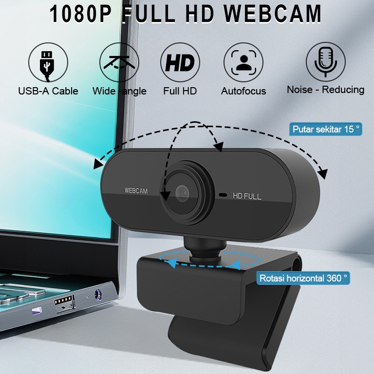 Sale Full Hd Webcam Laptop 18P Kamera Laptop Usb Webcam PC