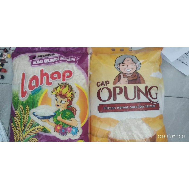 

beras lahap wanita & opung kemasan 5kg