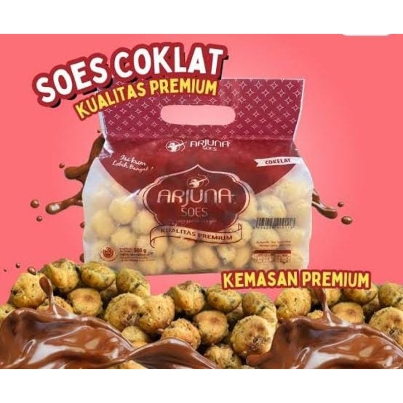 

Soes Coklat Arjuna kemasan premium 500gram