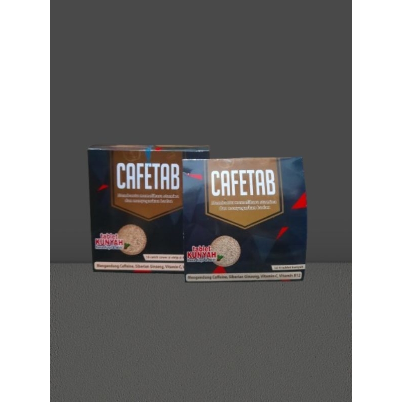 

CAFETAB STRIP ISI 4 READY STOK
